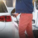 Volkswagen e-Golf EV Charging