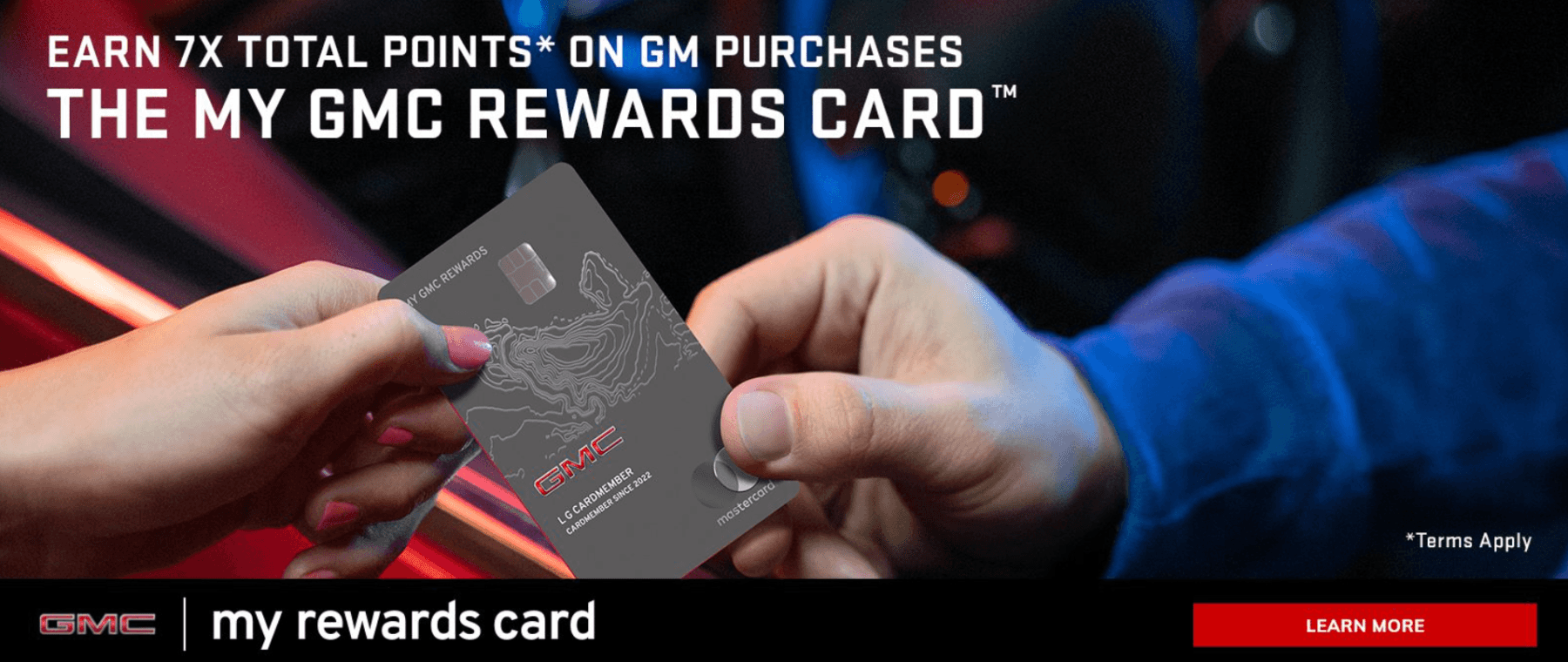 My GMC Rewards Card