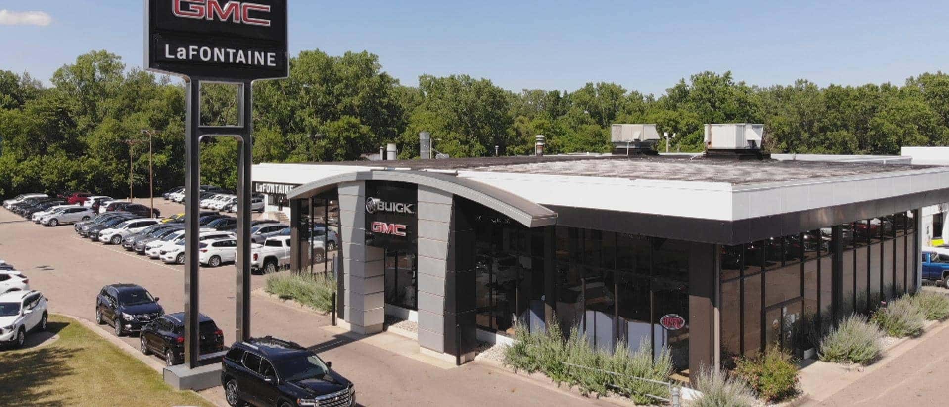 exterior view of the dealership