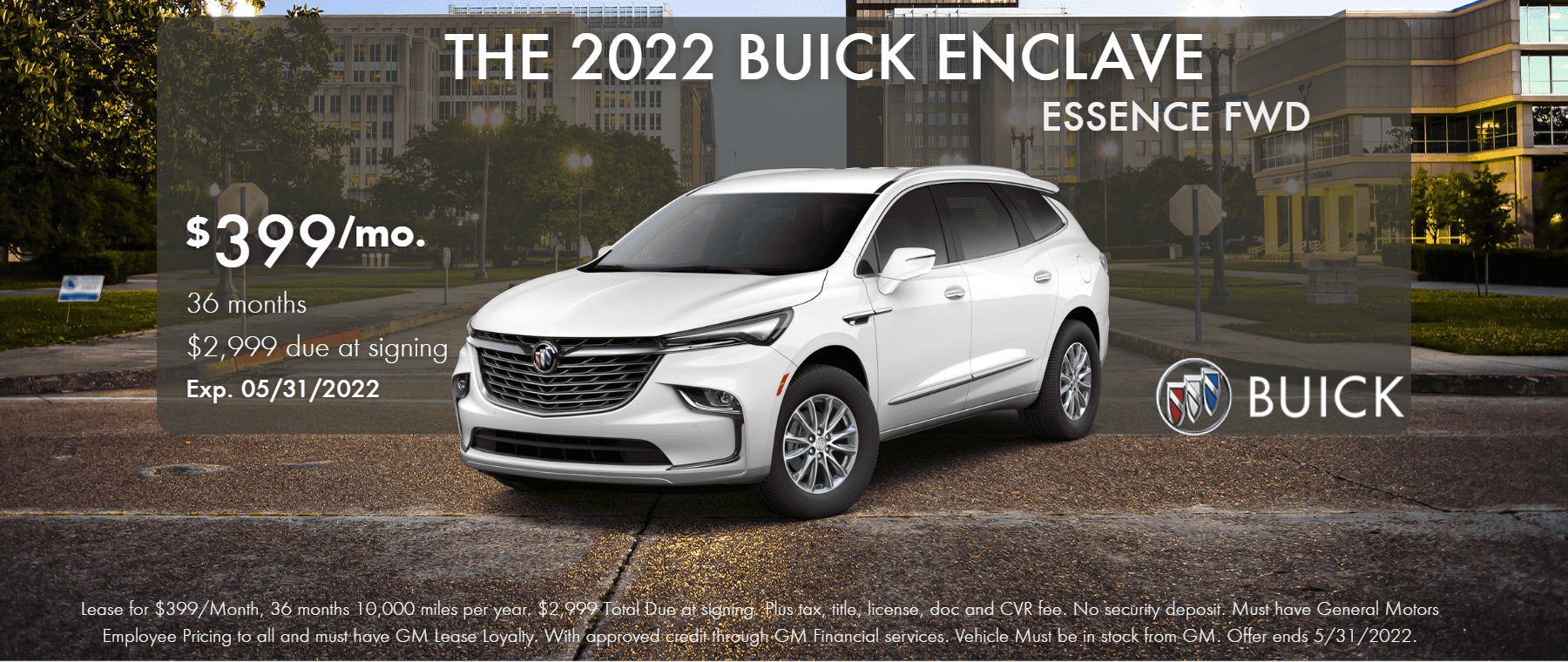 Lease a 2022 Buick Enclave in Lansing