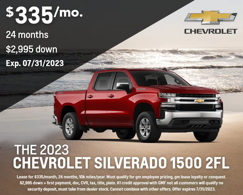 Chevy Lease Specials | Chevy Lease Deals | Dexter Chevrolet