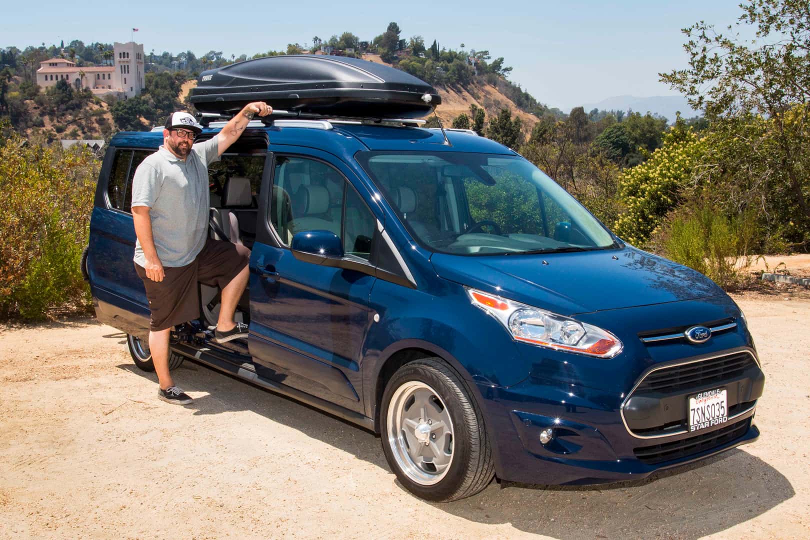 ford transit connect bike rack