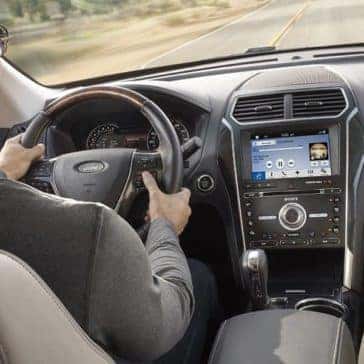 2018 Ford Explorer Driver Dash Detail