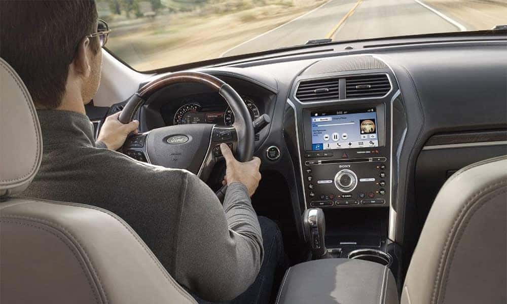 2018 Ford Explorer Driver Dash Detail