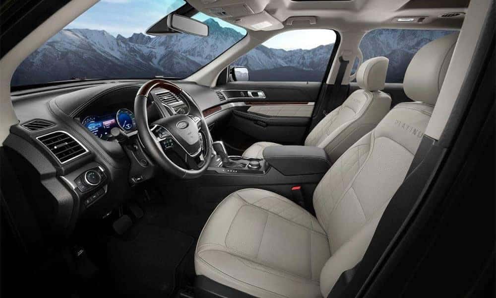 2018 Ford Explorer Platinum Interior