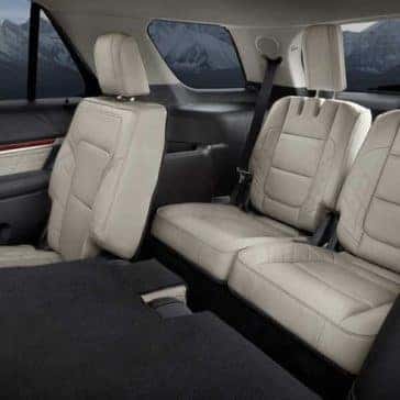 2018 Ford Explorer Rear Seats