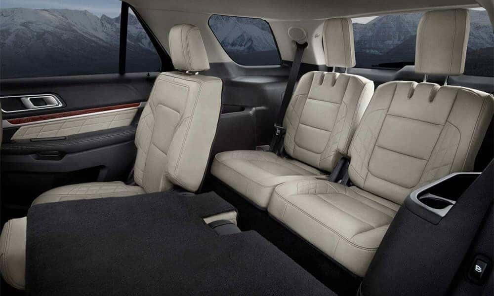 2018 Ford Explorer Rear Seats