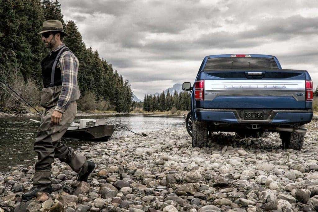 2018 Ford F-150 rear view