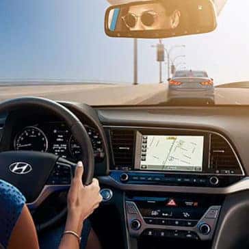 2018 Hyundai Elantra dashboard