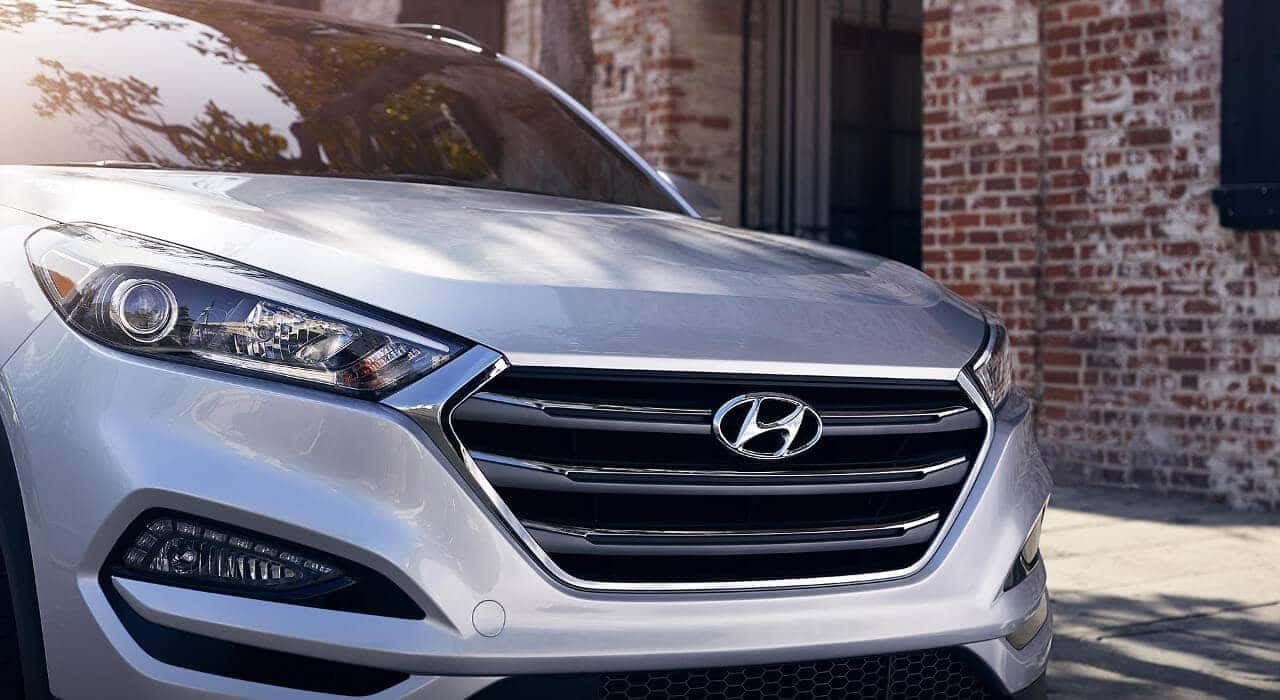 2018 Hyundai Tucson front grille