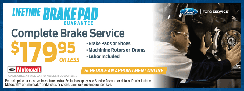Ford Brake Replacement Specials in Topeka, Kansas