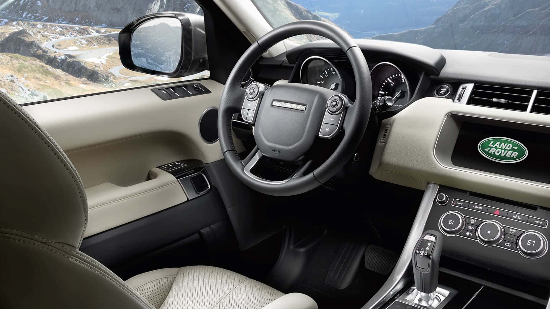 2017 Land Rover Range Rover Sport Front Interior