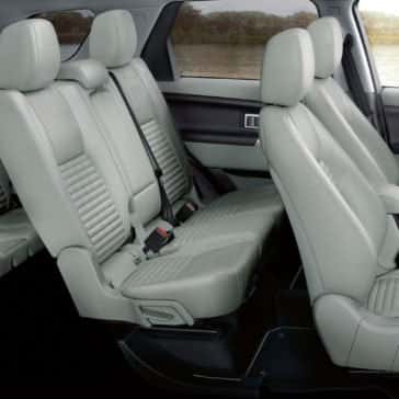 Land Rover Discovery Sport side viewInterior