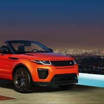 2017 Land Rover Range Rover Evoque Convertible 3-4 angle profile