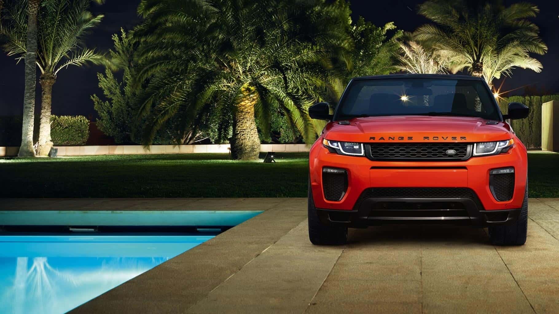 2017 Land Rover Range Rover Evoque Convertible Front End View