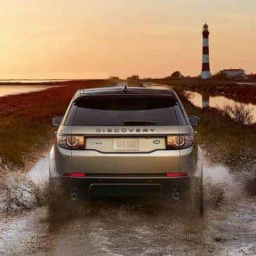 2018 Land Rover Discovery Sport Off Roading through Water