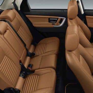 2018 Land Rover Discovery Sport interior seating