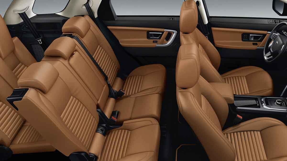 2018 Land Rover Discovery Sport interior seating