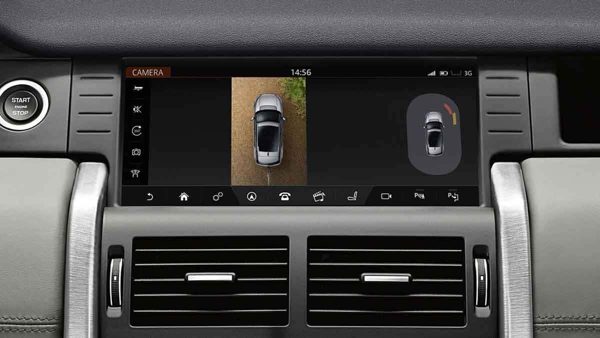 2018 Land Rover Discovery Sport interior technology featrues