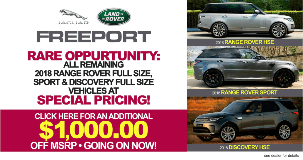 Special Fall Offer | Land Rover Freeport