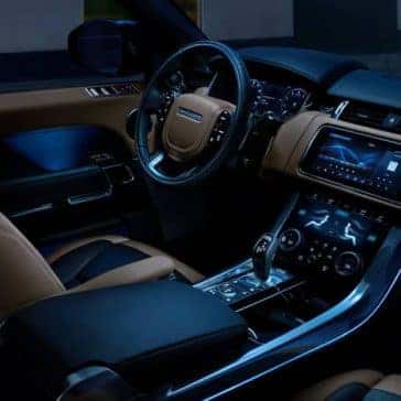 2019 Range Rover Sport front interior