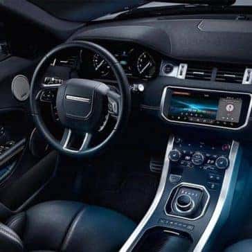 2019 Range Rover Evoque front interior