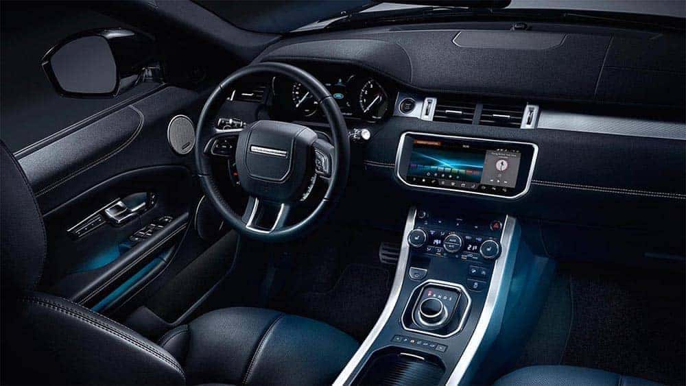 2019 Range Rover Evoque front interior
