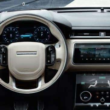 2019 Range Rover Velar Steering Wheel and Dashboard