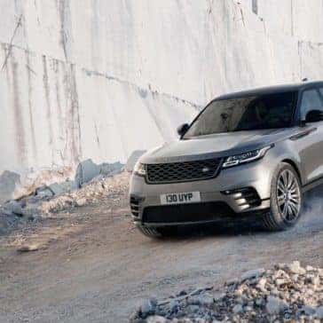 2019 Range Rover Velar Off-Roading Down Mountain Hill