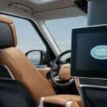 2019 Land Rover Range Rover Rear Seat Entertainment