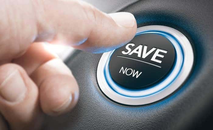 Save Now button being pushed