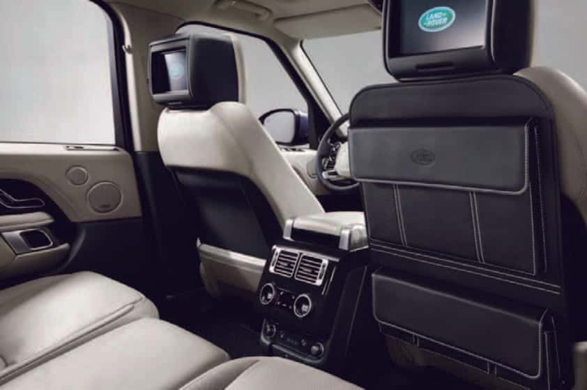 display in headrests