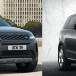 Range Rover Evoque and Sport side by side