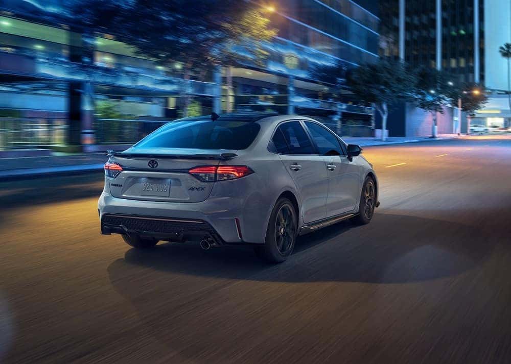 2021 Toyota Corolla Driving on Road