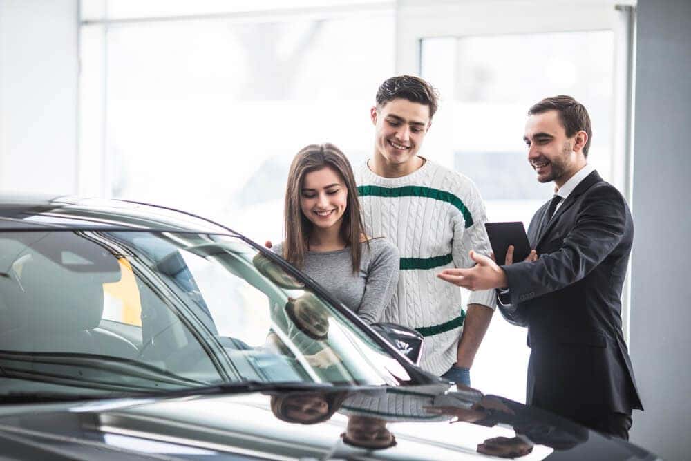 Looking at a Car 