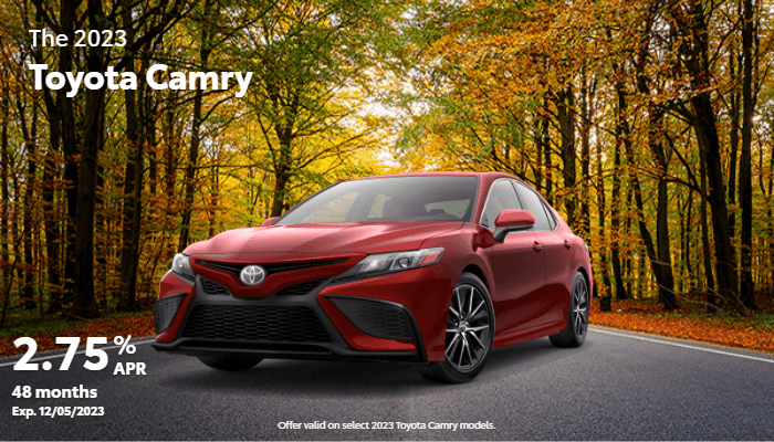 New 2023 Camry Finance Offer