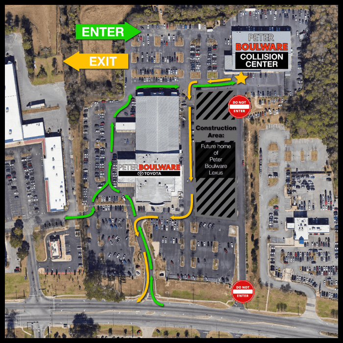 Directions to Collision Center