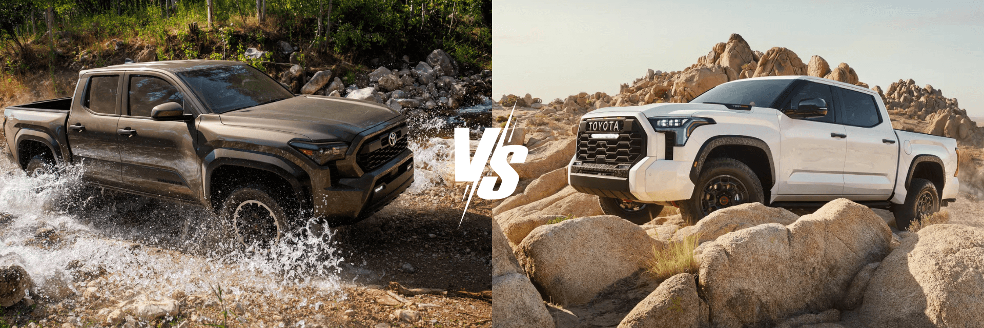 2025 Toyota Tacoma vs Toyota Tundra