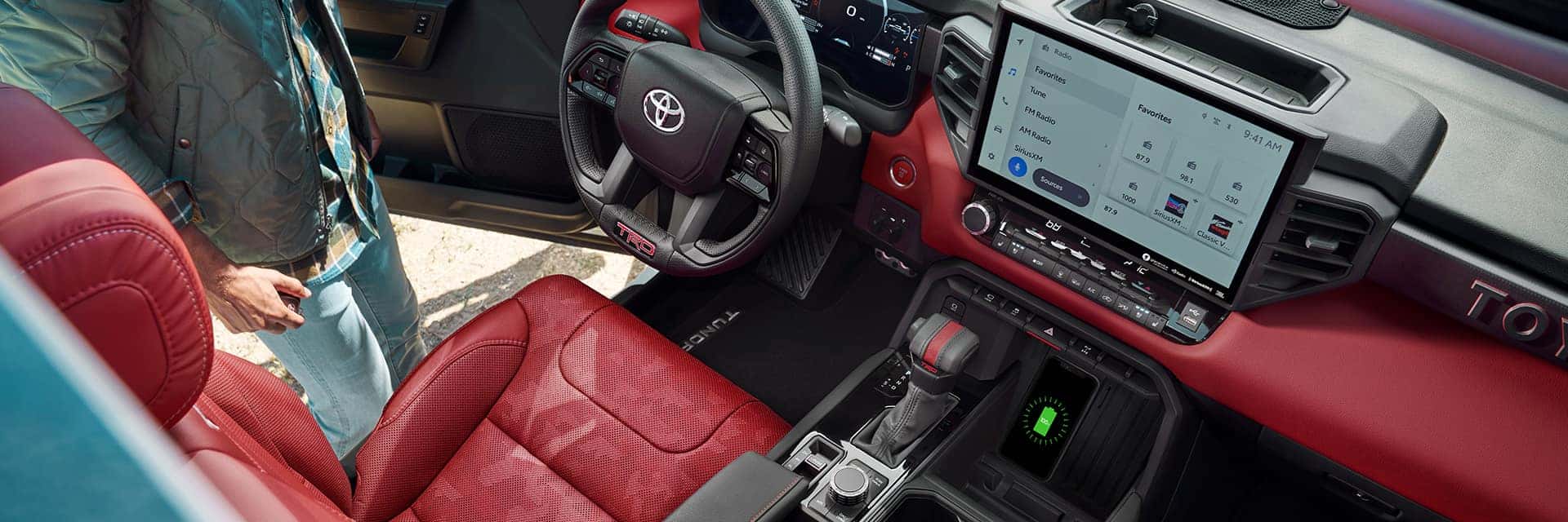 Interior 2025 Toyota Tundra vs 2025 Ford F-150 - Peter Boulware Toyota of Tallahassee