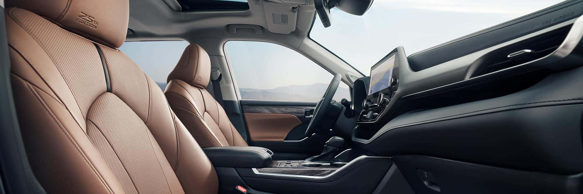 Interior - 2025 Toyota Highlander vs 2025 Ford Explorer - Peter Boulware Toyota Tallahassee
