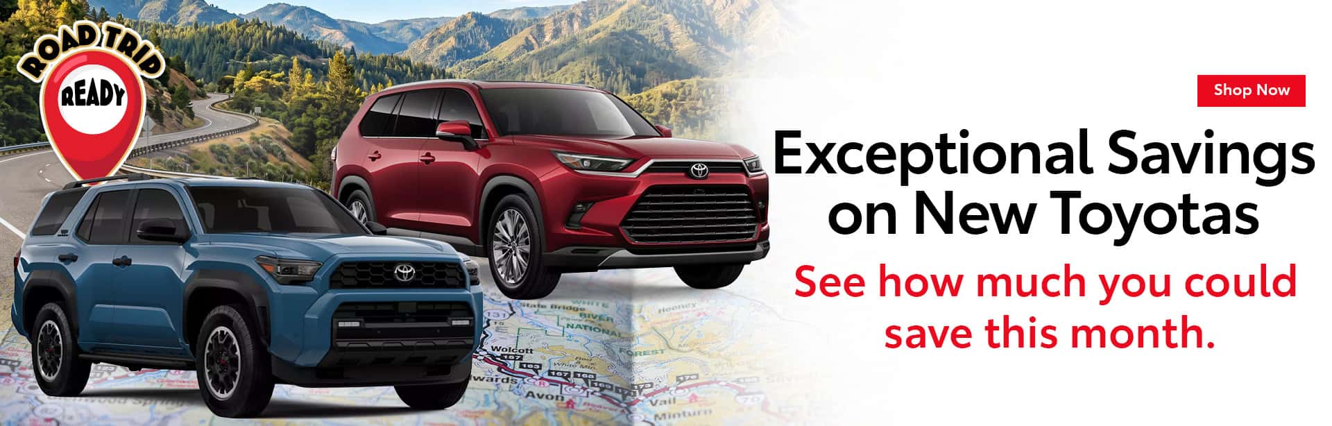 Exceptional Savings on New Toyotas
