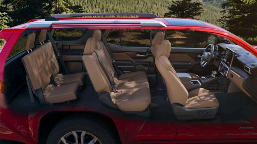 2026 Toyota 4Runner third row seating