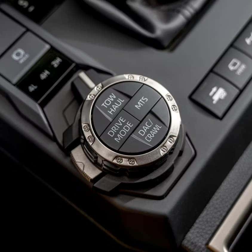 2026 Toyota 4Runner drive modes display
