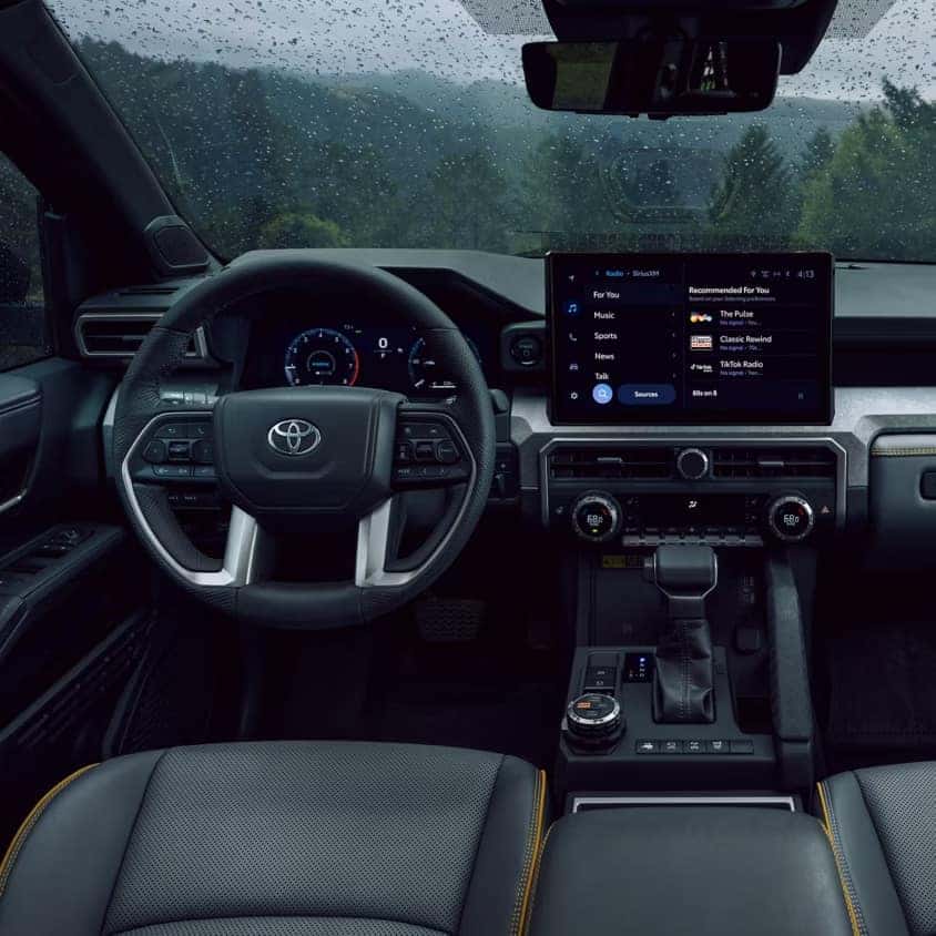 2026 Toyota 4Runner driver point of view