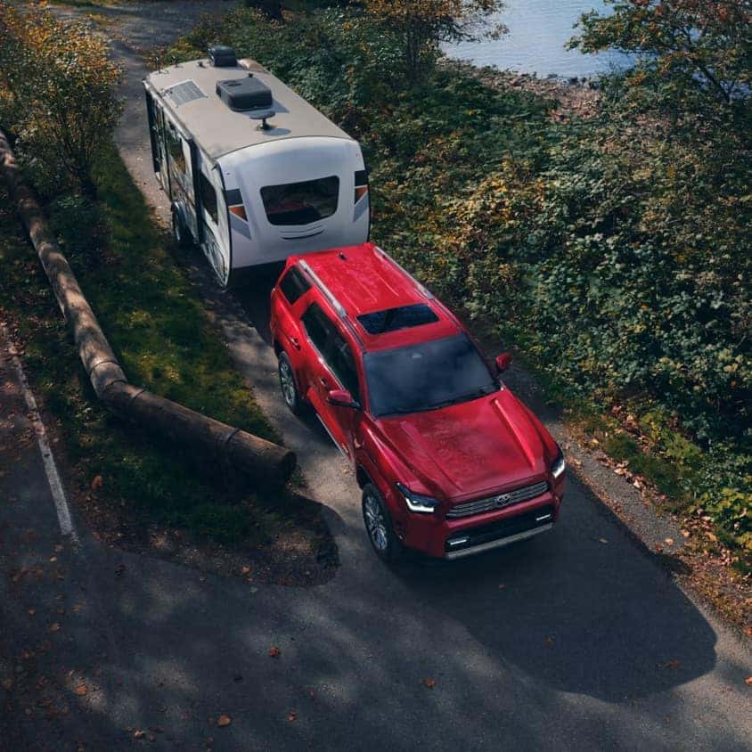 2026 Toyota 4Runner towing a camper