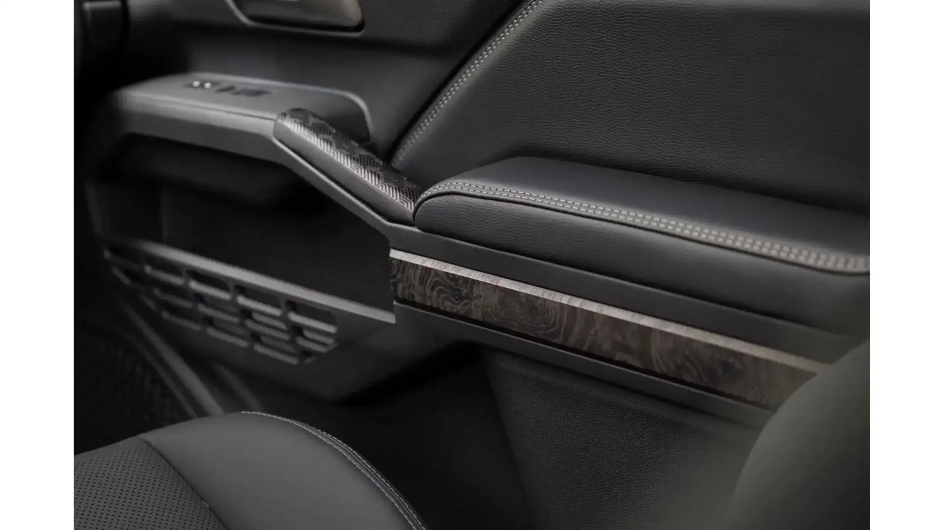 2026 Toyota Tacoma Limited interior, leather seating and 14-inch touchscreen