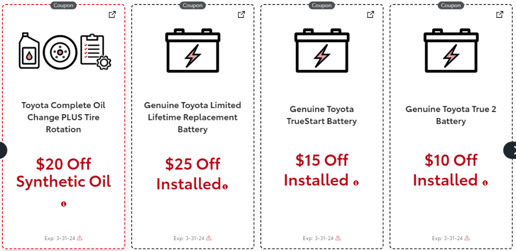 Auto Service Specials Columbia Lugoff Toyota