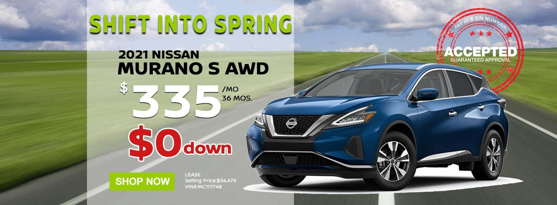 2021 MURANO S UPDATED FONT