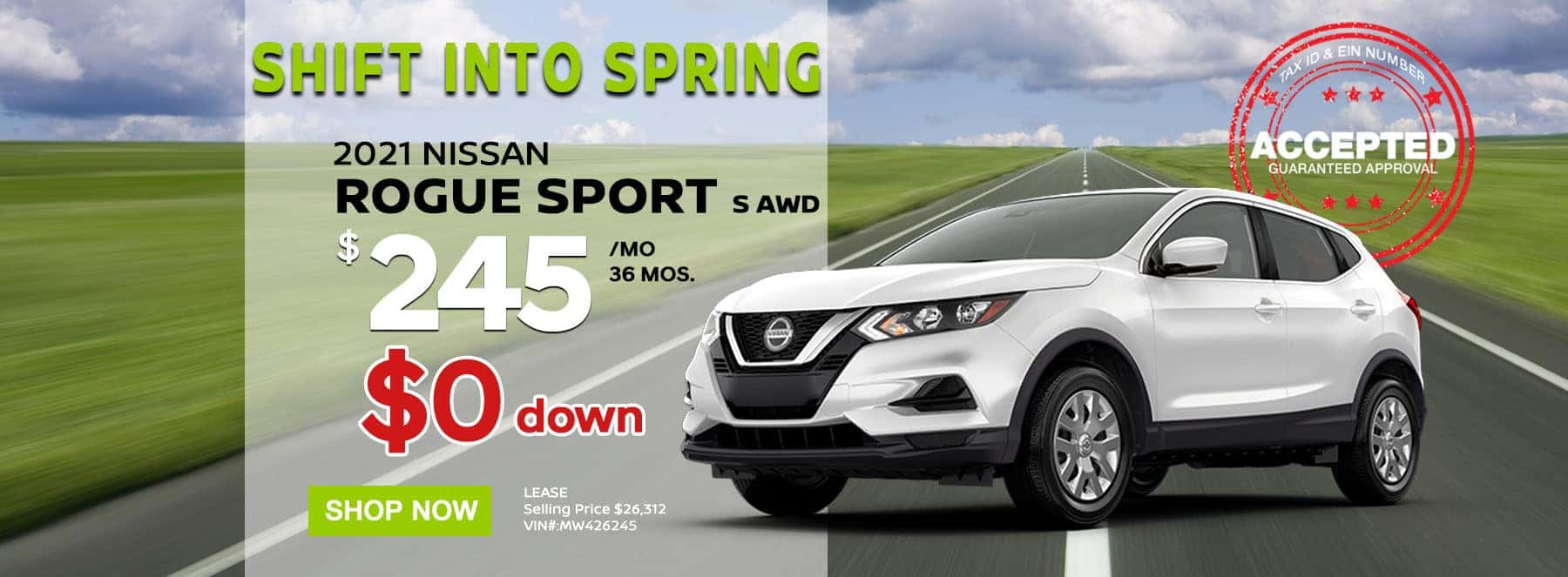 2021 ROGUE SPORT S UPDATED