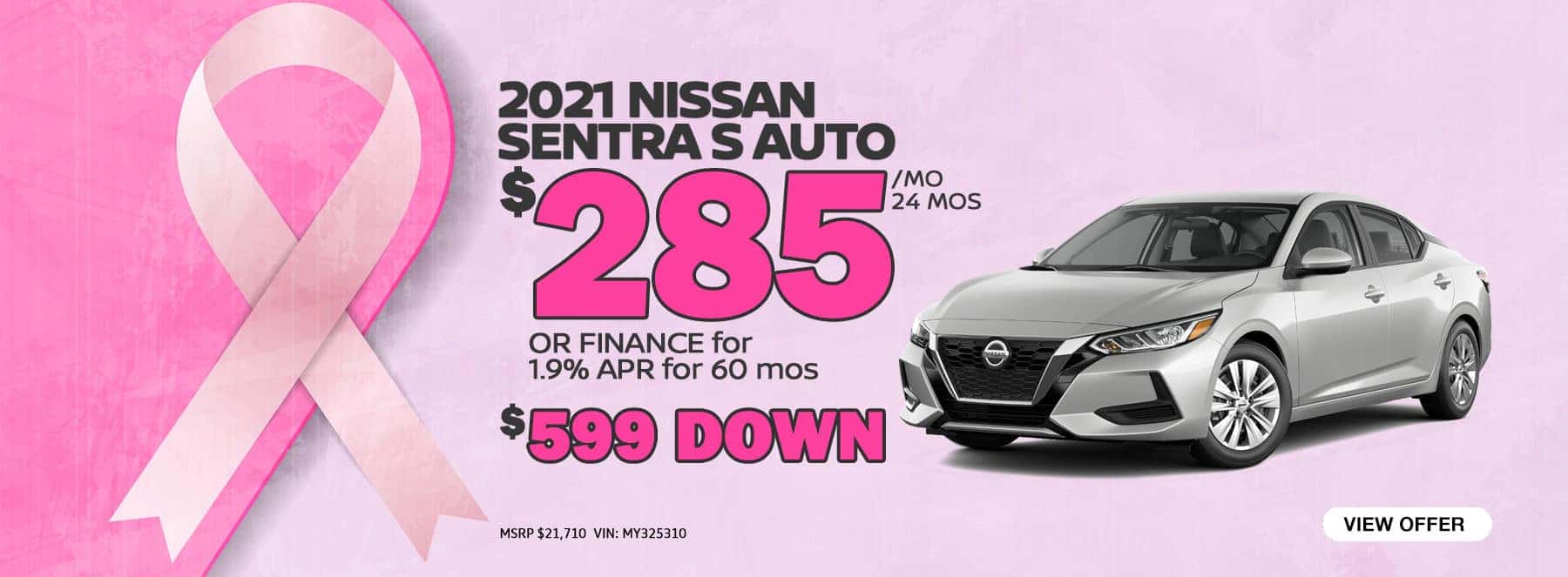 NISSAN OCT SENTRA 285